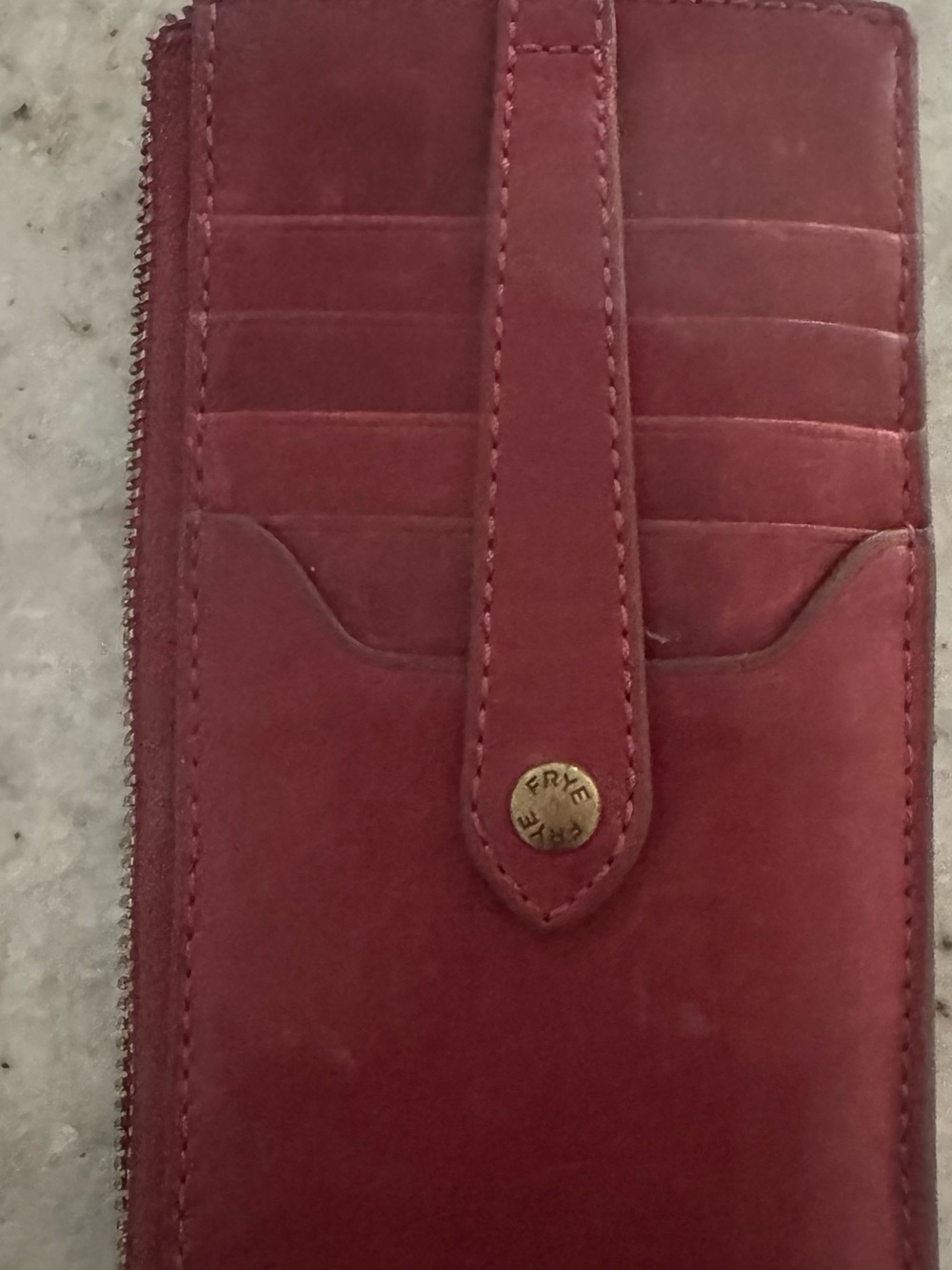 Frye Melissa Snap Card Wallet